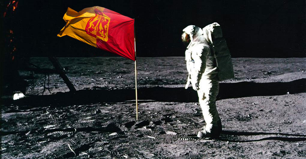 Il primo bassanese sulla Luna