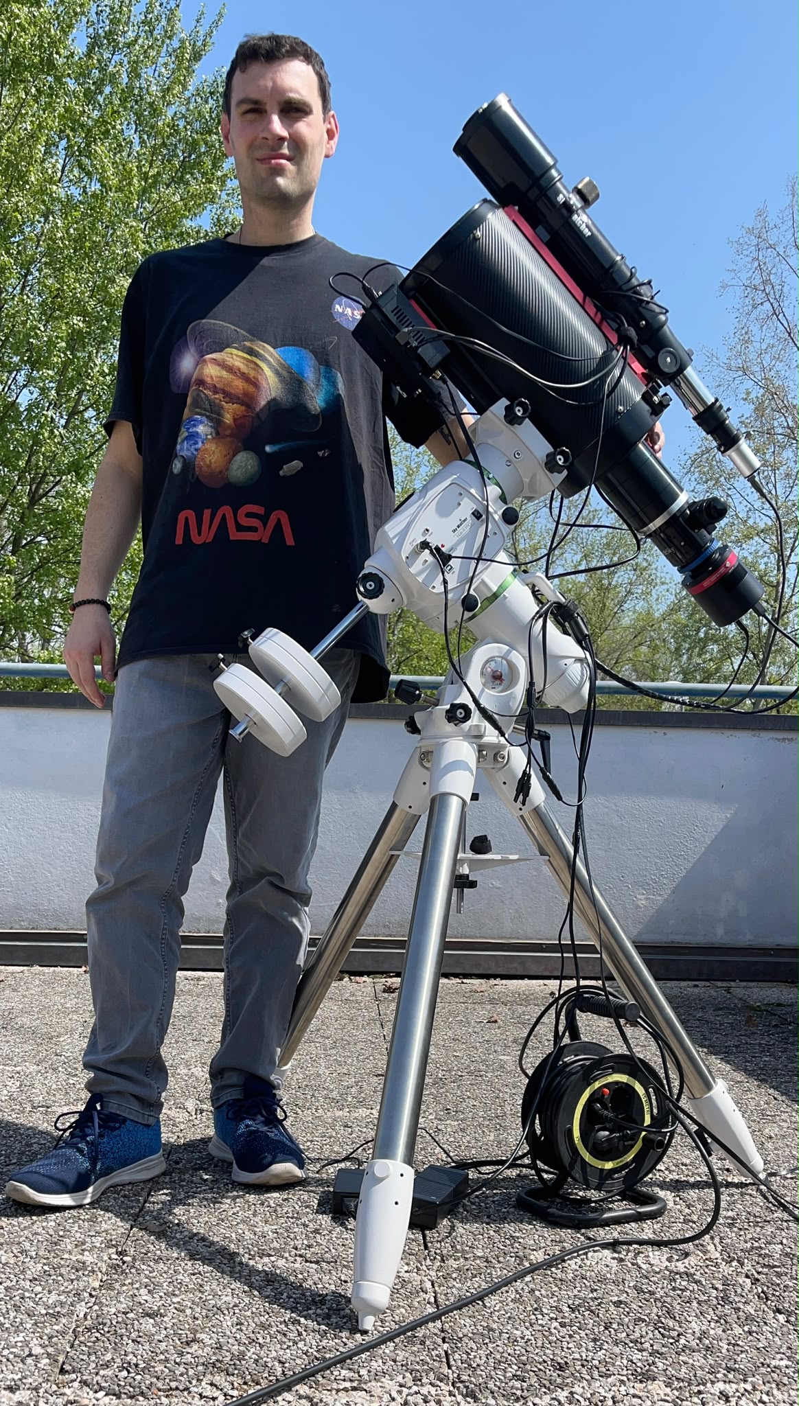Bassanonet.it - Eddie Sgarbossa porta la sua strumentazione al limite e registra i dettagli a 3.000 anni luce di distanza: la sua immagine entra nel portale ufficiale APOD.