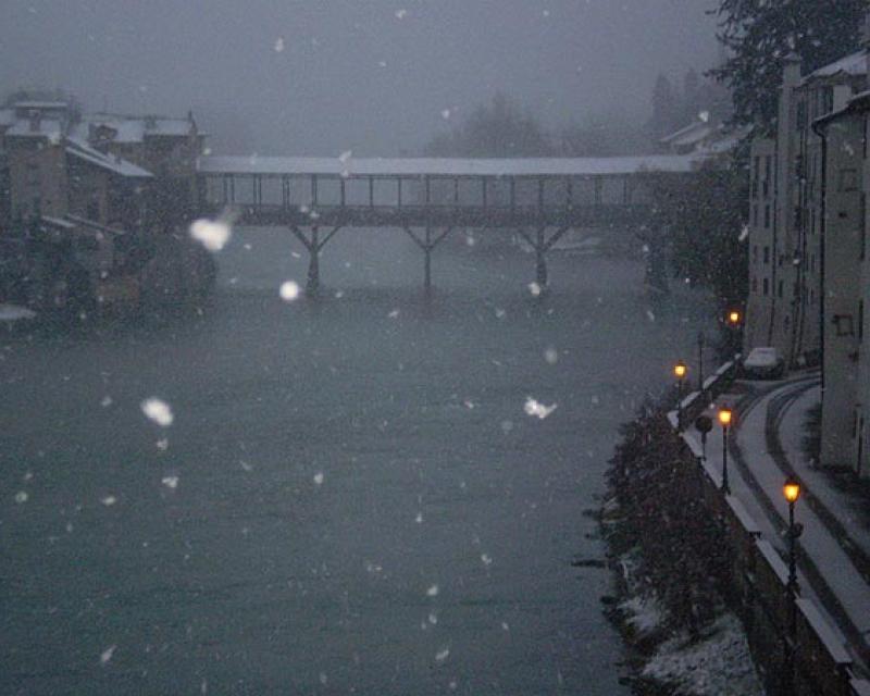 Bassanonet.it Prima nevicata a Bassano