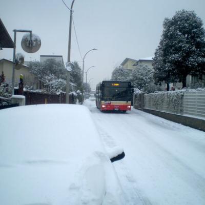 Bassanonet.it Neve a Bassano, i soliti disagi