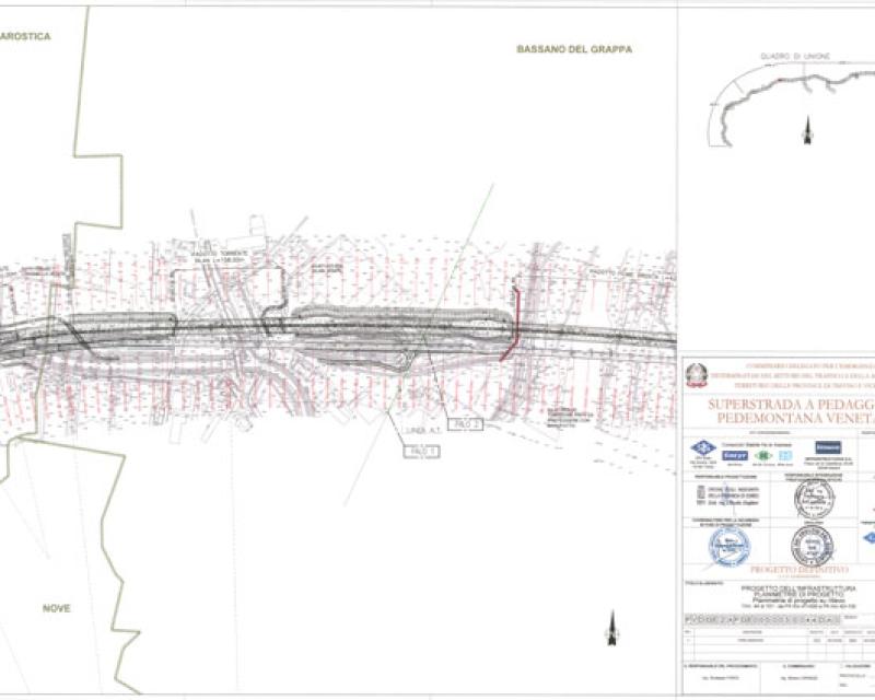Bassanonet.it Pedemontana a Bassano: online le planimetrie e l'elenco degli espropriandi