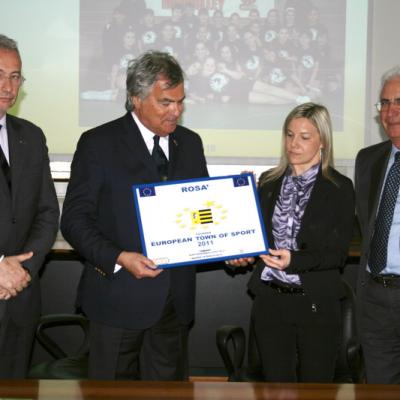 Bassanonet.it Rosà è ufficialmente candidata al titolo città europea dello sport