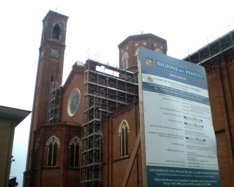 Bassanonet.it Più complessi del previsto i restauri al Tempio Ossario