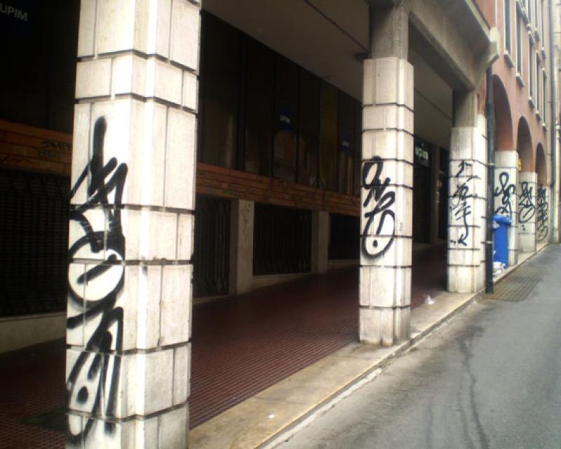 Bassanonet.it Blitz anti-writers grazie alla videosorveglianza