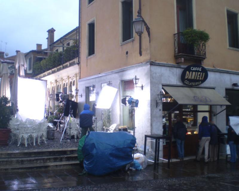 Bassanonet.it Primo “ciak” sotto la pioggia