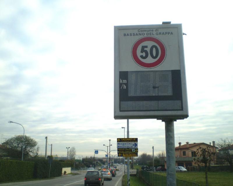 Bassanonet.it In arrivo a Bassano 9 rilevatori di velocità