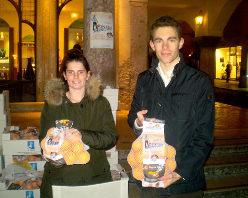 Bassanonet.it Anche a Bassano le arance contro il cancro
