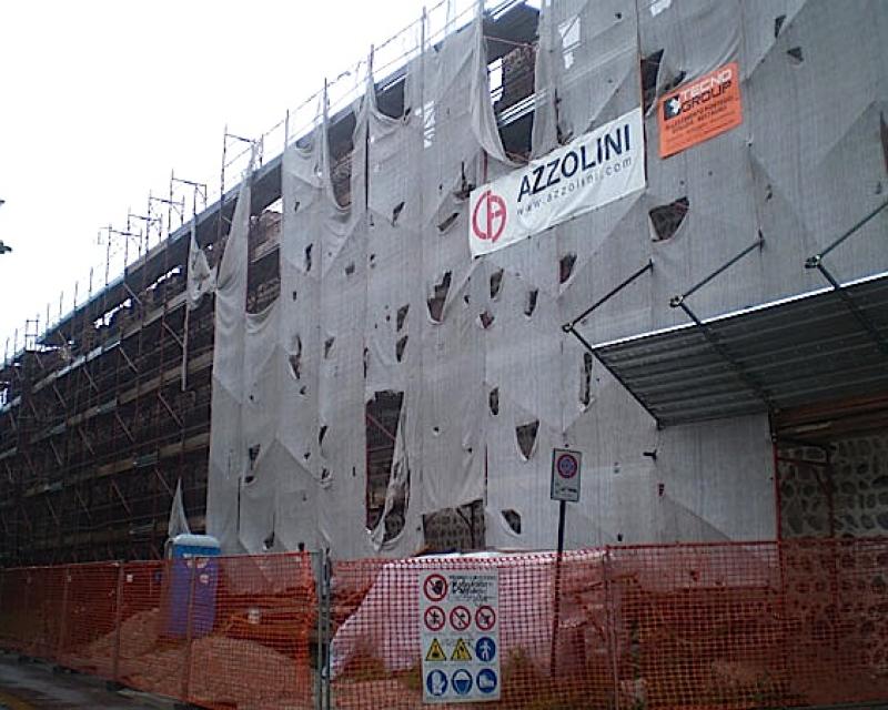 Bassanonet.it Restauro delle mura, “tagliata” la Azzolini