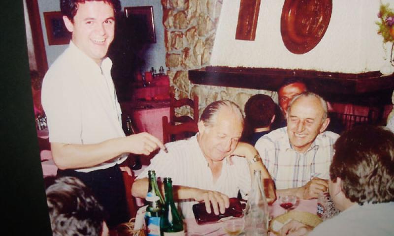 Bassanonet.it - Sergio Dussin con Gino Bartali