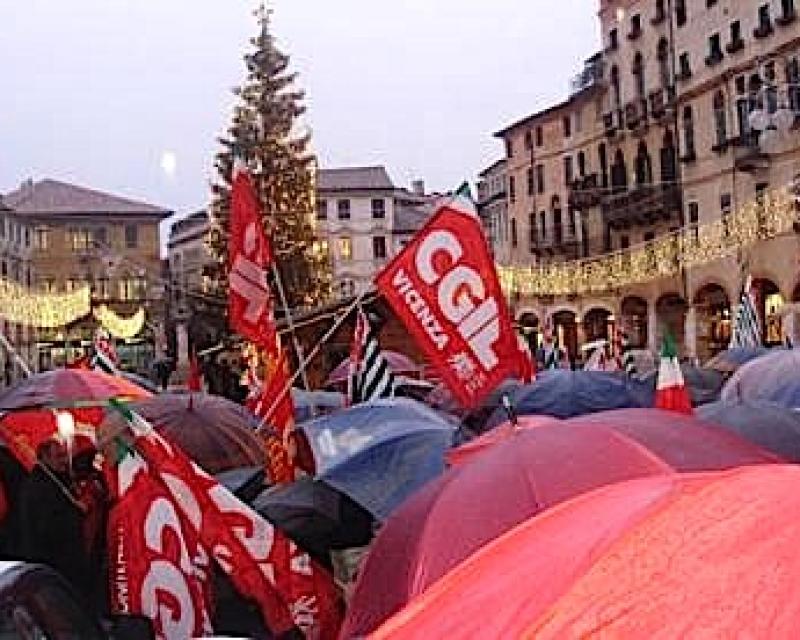 Bassanonet.it Sciopero sotto la pioggia