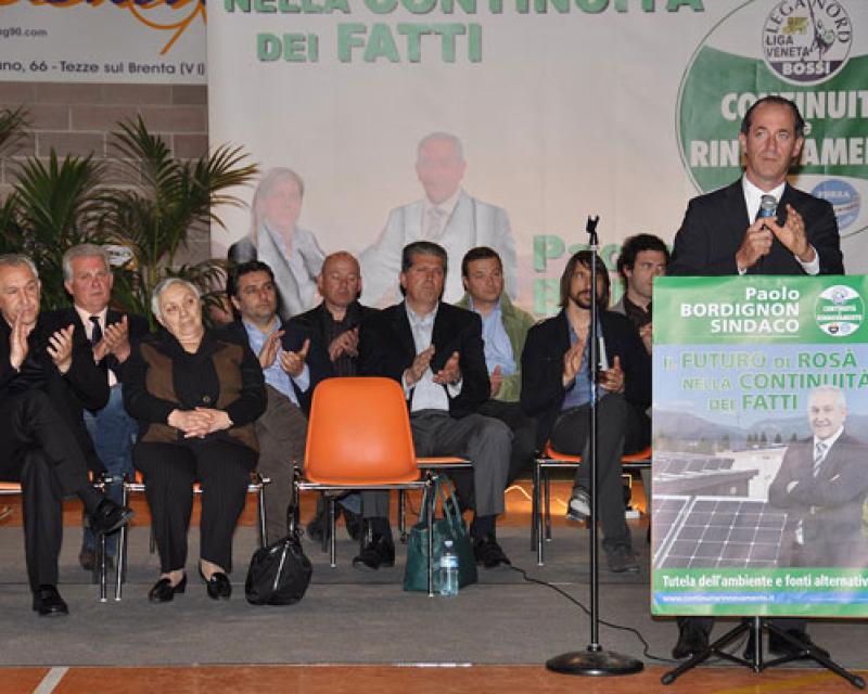 Bassanonet.it Zaia: “Anche a Rosà prima il Veneto”