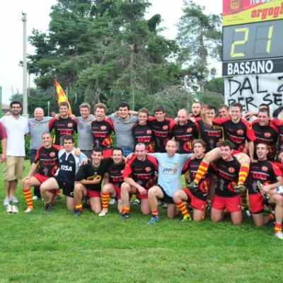 Bassanonet.it Rugby Bassano fa centro: è serie B!