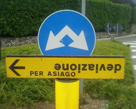 Bassanonet.it Il cartello “rabaltà”