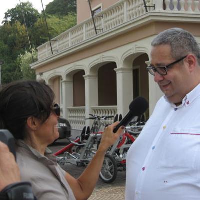 Bassanonet.it Turismo in bici, il TG 1 a Bassano