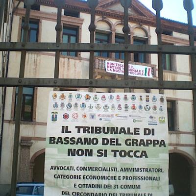 Bassanonet.it Tribunale: “Bassano e Vicenza, un unico problema comune” 