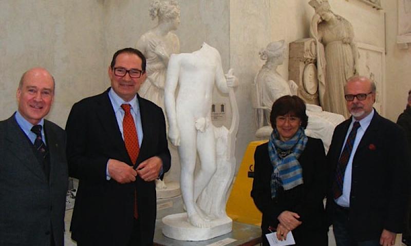 Bassanonet.it - Gianni Signor (Rotary Bassano), Giancarlo Galan, Marica Mercalli e Mario Guderzo