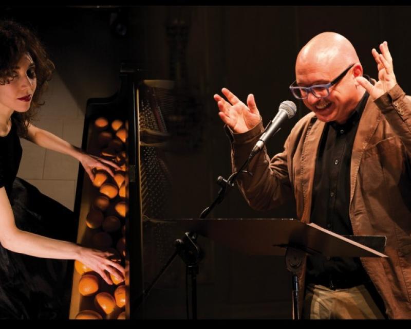 Bassanonet.it Tiziano Scarpa e Debora Petrina al Castello degli Ezzelini