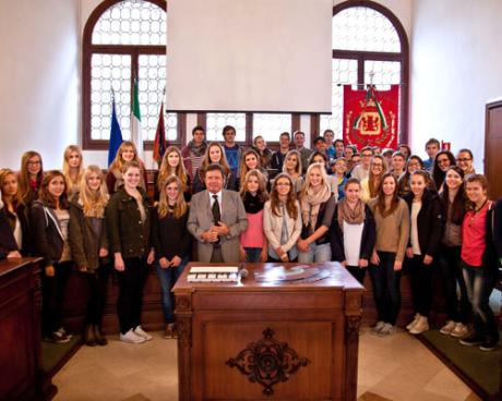 Bassanonet.it Gli studenti e il “bürgermeister”