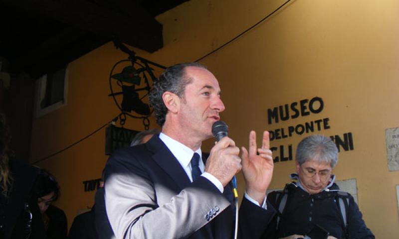 Bassanonet.it - L'intervento del governatore Luca Zaia