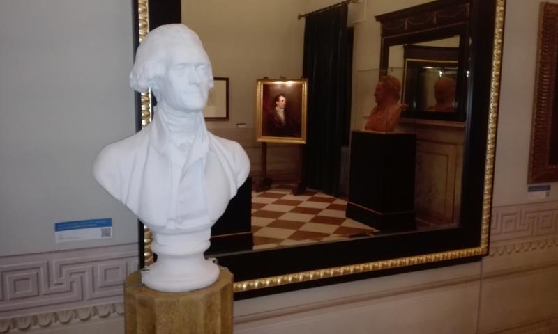 Bassanonet.it - Jean-Antoine Houdon, busto di Thomas Jefferson (foto Alessandro Tich)