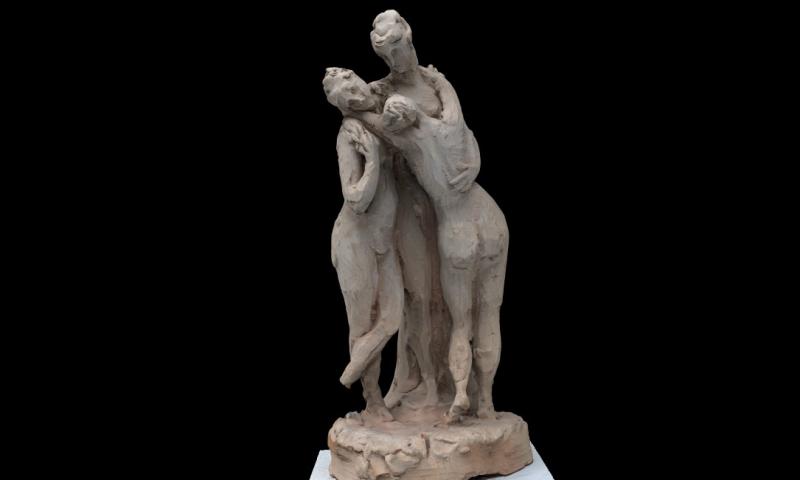 Bassanonet.it - Modello 3D del bozzetto delle Tre Grazie di Antonio Canova. © Musei Civici di Bassano del Grappa