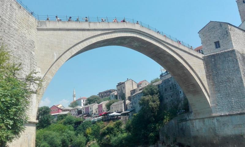 Bassanonet.it - Lo Stari Most (Ponte Vecchio) di Mostar (foto Alessandro Tich)