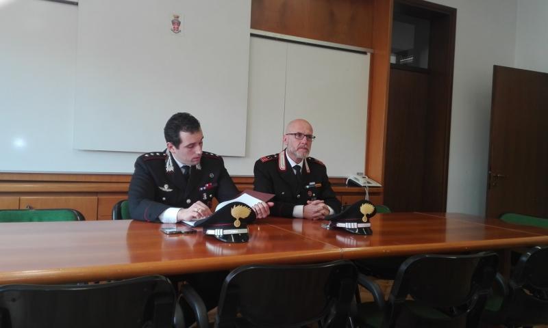 Bassanonet.it - La conferenza stampa dei Carabinieri di Bassano (foto Alessandro Tich)