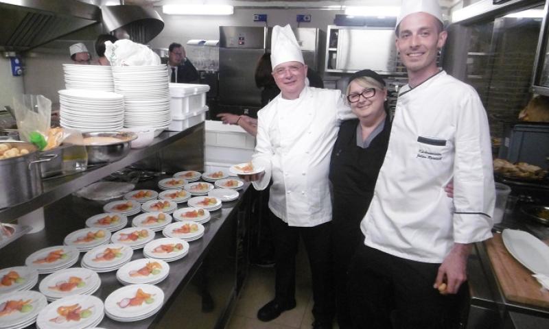Bassanonet.it - I tre chef in cucina (fonte immagine: sassilive.it)