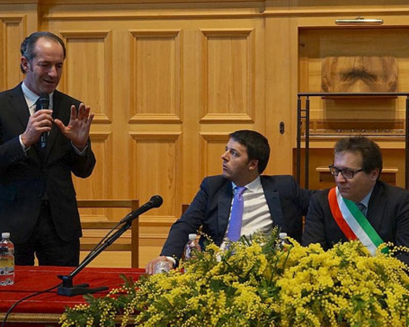 Bassanonet.it Zaia a Renzi: “Adesso sai tutto di noi”