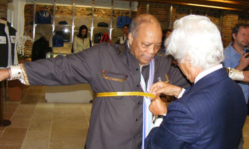Bassanonet.it - Prova sartoriale per Quincy Jones