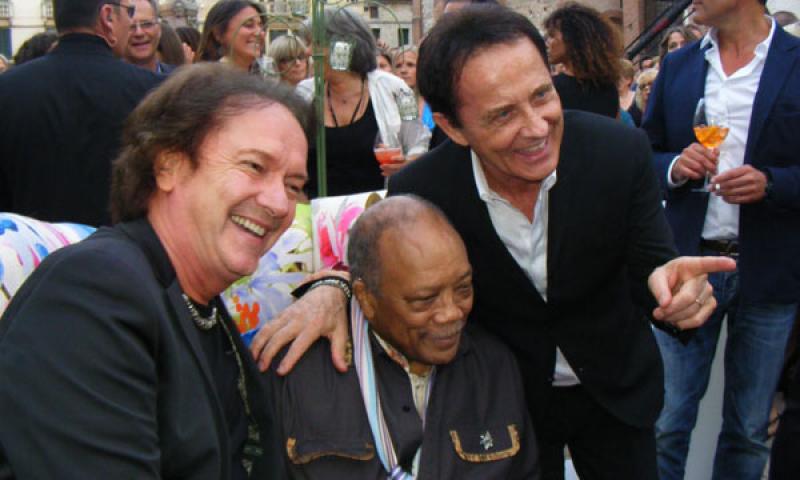 Bassanonet.it - Red Canzian, Quincy Jones e Roby Facchinetti