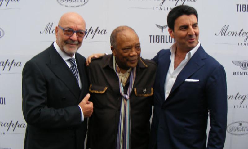 Bassanonet.it - Quincy Jones con Gianfranco e Giuseppe Aquila