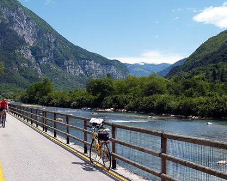Bassanonet.it Ciclopista, barra a sinistra