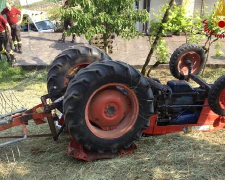 Bassanonet.it Muore schiacciato sotto il trattore