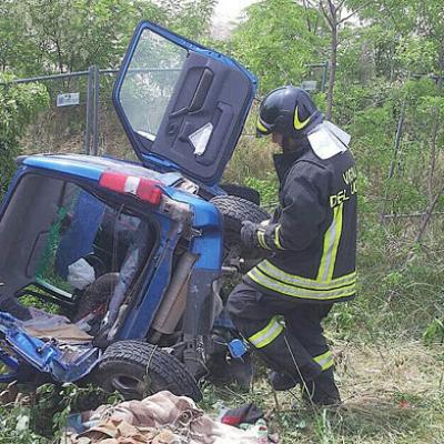 Bassanonet.it Prigioniero nell'auto dopo l'incidente