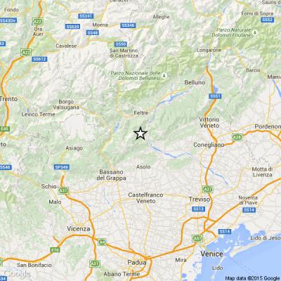 Bassanonet.it La terra trema nella Pedemontana