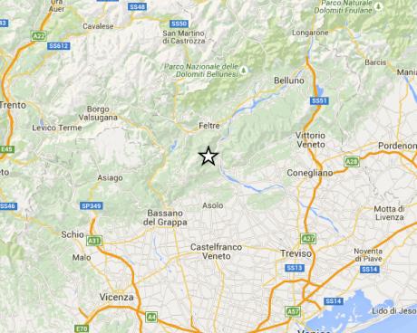 Bassanonet.it La terra trema nella Pedemontana