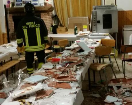 Bassanonet.it Crolla il soffitto sulla festa di compleanno