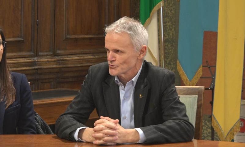 Bassanonet.it - Sergio Dussin in conferenza stampa - foto Jacopo Tich