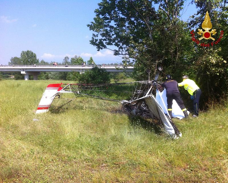 Bassanonet.it Precipita ultraleggero, pilota muore