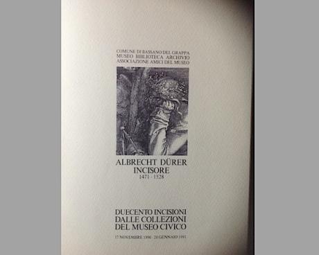 Bassanonet.it Il primo Dürer non si scorda mai