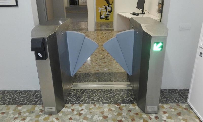 Bassanonet.it - Tornelli di ingresso (foto Alessandro Tich)