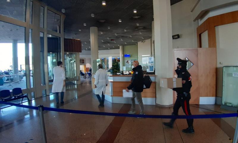 Bassanonet.it - L'arrivo dei vaccini all'ospedale di Bassano