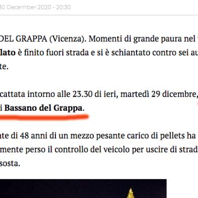 Bassanonet.it Quando il nulla fa provincia