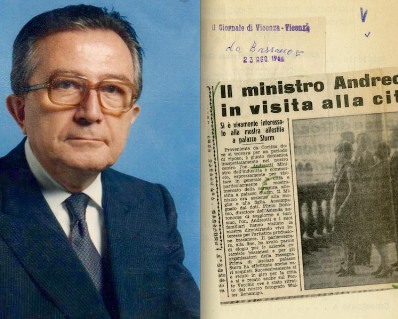 Bassanonet.it Andreotti sul Ponte