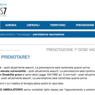 Bassanonet.it Tutto esaurito