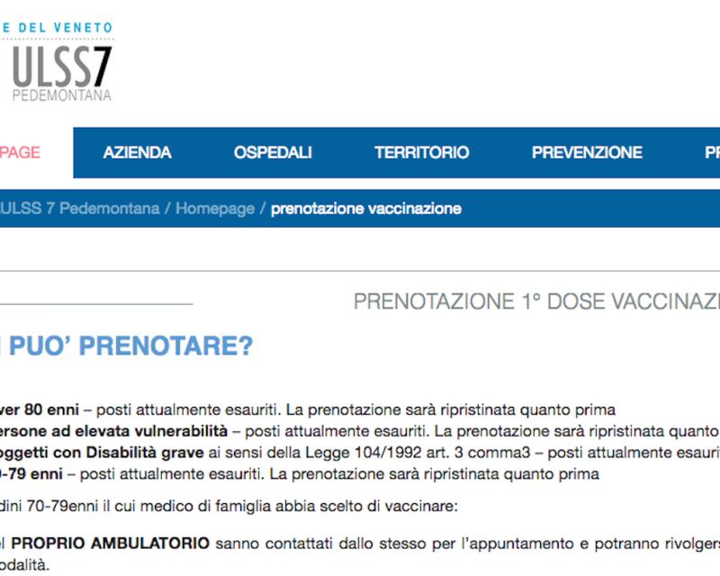 Bassanonet.it Tutto esaurito