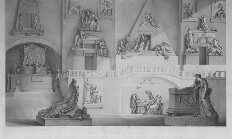 Bassanonet.it - Michele Fanoli, “Opere di Antonio Canova” - Opere funerarie