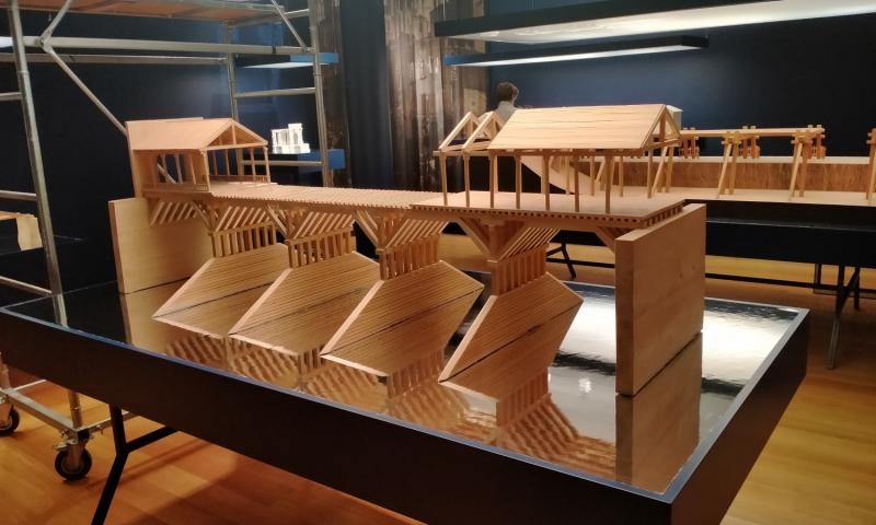 Bassanonet.it - Modello del ponte palladiano di Bassano in legno