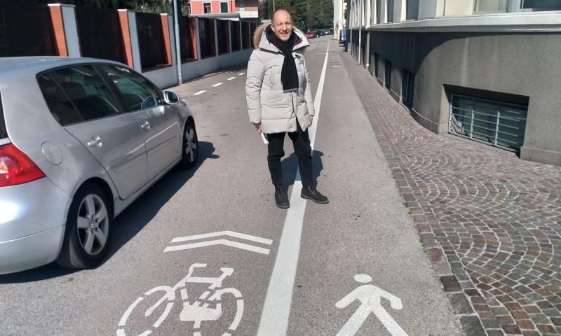 Bassanonet.it - L’assessore Andrea Zonta in via Vaccari